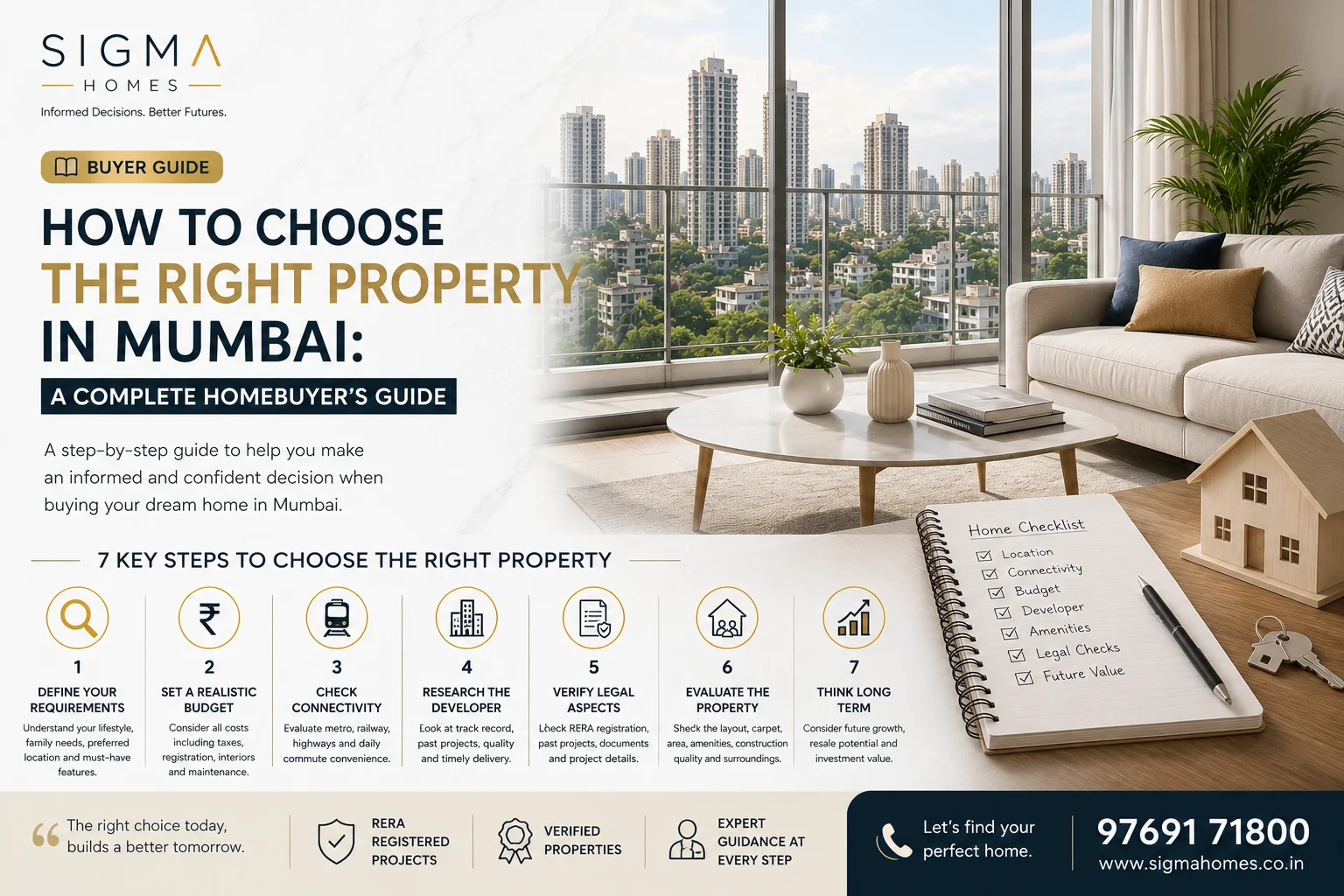 How to Choose the Right Property in Mumbai: A Complete Homebuyer's Guide