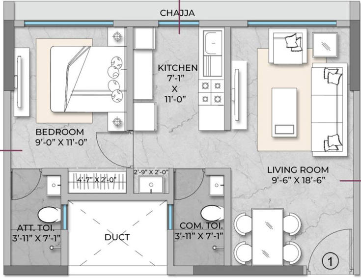 Floor plan 1